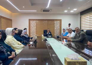 زيارة وفد من جمعية الأيادي الزراعية لبلدية طولكرم