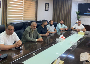 زيارة وفد من جمعية الأيادي الزراعية لبلدية طولكرم
