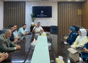 زيارة وفد من جمعية الأيادي الزراعية لبلدية طولكرم