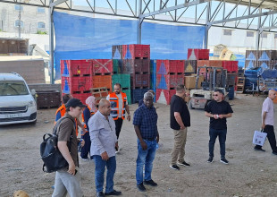 مشروع توسعة وتطوير سوق الجملة في طولكرم