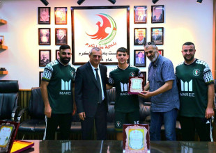 رئيس بلدية طولكرم يستقبل أبطال جمعية رواحل الخيرية ويحتفي بإنجازهم الدولي 🏆🇵🇸