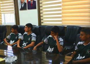 رئيس بلدية طولكرم يستقبل أبطال جمعية رواحل الخيرية ويحتفي بإنجازهم الدولي 🏆🇵🇸