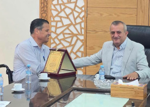 الهيئة الإدارية المنتخبة لجمعية دار اليتيم العربي تزور بلدية طولكرم