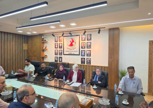 الهيئة الإدارية المنتخبة لجمعية دار اليتيم العربي تزور بلدية طولكرم