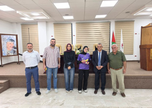 بلدية طولكرم تكرّم فريق فتيات طولكرم لكرة القدم