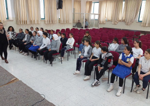 تنفيذ حملة توعوية بيئية ضمن مشروع "استبدال وحدات انارة الشوارع بوحدات موفرة للطاقة"