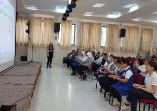 تنفيذ حملة توعوية بيئية ضمن مشروع "استبدال وحدات انارة الشوارع بوحدات موفرة للطاقة"