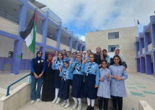 تنفيذ حملة توعوية بيئية مع مدارس بيت جالا الحكومية والخاصة