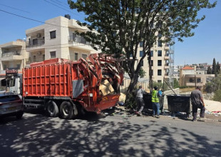 استجابة سريعة للحفاظ على نظافة بيت جالا&hellip; شاحنات من الخليل تساند جهود البلدية.