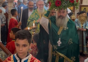عضو المجلس البلدي السيد عماد نور يشارك في احتفالات عيد رفع الصليب المقدس