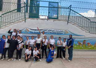تنفيذ حملة توعوية بيئية مع مدارس بيت جالا الحكومية والخاصة