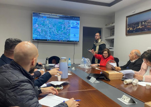 تنفيذ مشروع اعادة تسمية شوارع المدينة