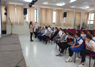 تنفيذ حملة توعوية بيئية ضمن مشروع "استبدال وحدات انارة الشوارع بوحدات موفرة للطاقة"