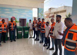 استكمال انشطة مبادرة مجتمع اخضر بلا نفايات