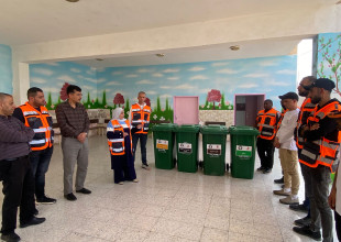 استكمال انشطة مبادرة مجتمع اخضر بلا نفايات