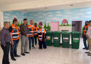 استكمال انشطة مبادرة مجتمع اخضر بلا نفايات