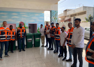 استكمال انشطة مبادرة مجتمع اخضر بلا نفايات