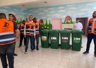 استكمال انشطة مبادرة مجتمع اخضر بلا نفايات