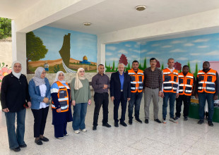 استكمال انشطة مبادرة مجتمع اخضر بلا نفايات