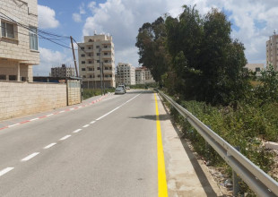 استلام مشروع تأهيل طرق داخلية في مدينة طولكرم