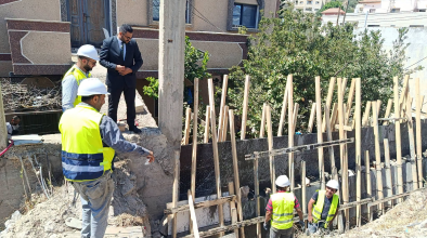 مشروع صيانة و تأهيل وتحسين الطرق في مدينة سلفيت