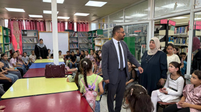 بلدية سلفيت ومركز بسمة وبصمة ينفذان يوماً ترفيهياً للأطفال