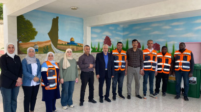 استكمال انشطة مبادرة مجتمع اخضر بلا نفايات