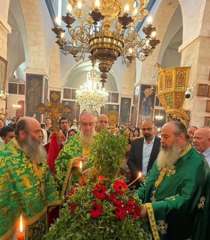 عضو المجلس البلدي السيد عماد نور يشارك في احتفالات عيد رفع الصليب المقدس