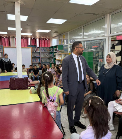 بلدية سلفيت ومركز بسمة وبصمة ينفذان يوماً ترفيهياً للأطفال