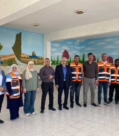 استكمال انشطة مبادرة مجتمع اخضر بلا نفايات