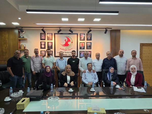 الهيئة الإدارية المنتخبة لجمعية دار اليتيم العربي تزور بلدية طولكرم