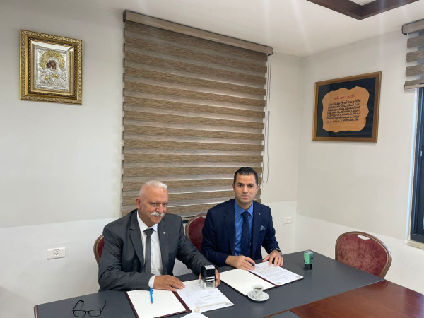 بلدية بيت جالا وجامعة فلسطين الاهلية في تعاون جديد