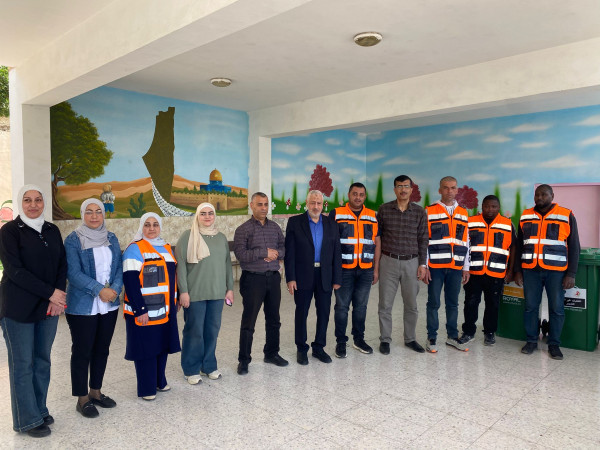 استكمال انشطة مبادرة مجتمع اخضر بلا نفايات